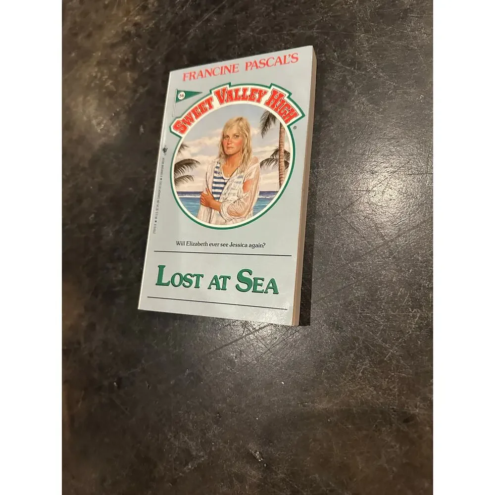 Sweet Valley High 1ST Edition First Print Book #56 Lost At Sea Vintage 1980's